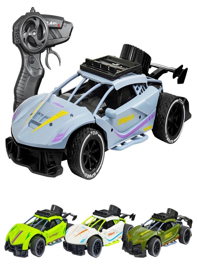 VGRASSP Rechargeable Racing Car Toy for Kids with 2.4 GHz Long Range Remote Control - 1:16 Scale Joystick RC Sports Vehicle - Color and Design As Per Stock - Image 1